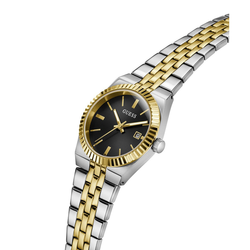 Guess Round 32mm Black Dial Analog Women Watch - GW1101L3 Watch Guess