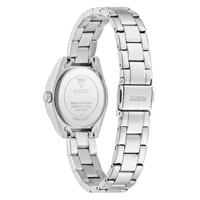 Guess Round 30mm Blue Dial Analog Women Watch - GW1100L1 Watch Guess