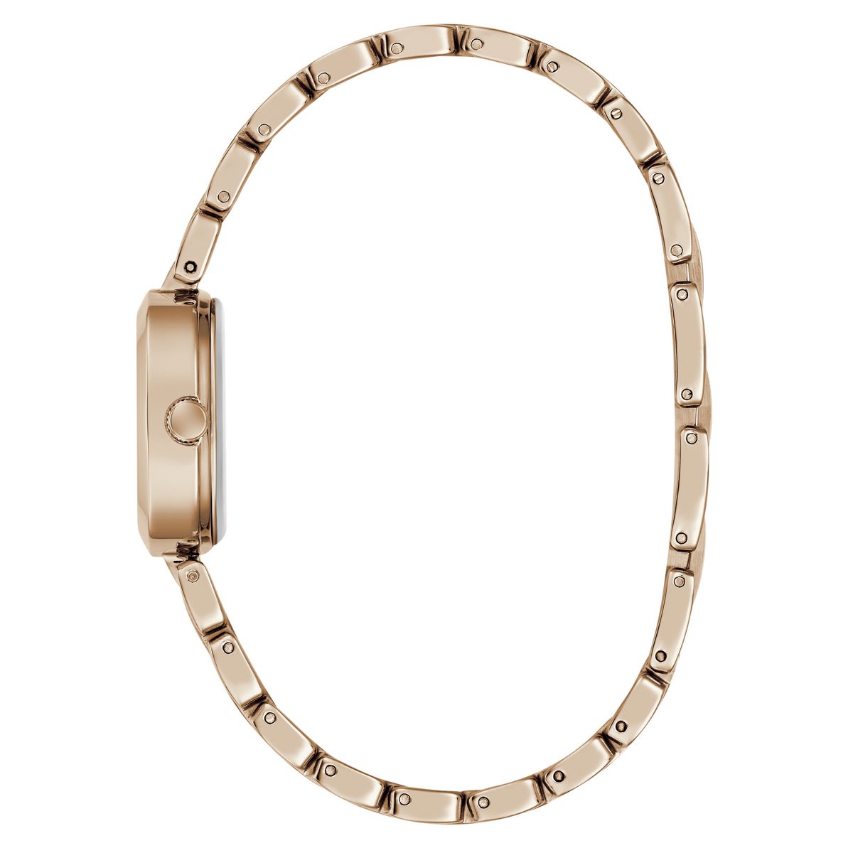 Guess Square 25mm White Dial Analog Women Watch - GW1098L4 Watch Guess
