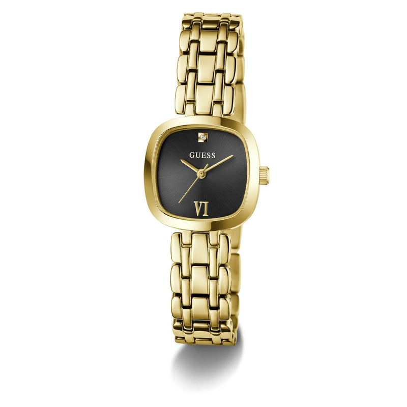 Guess Square 25mm Black Dial Analog Women Watch - GW1098L2 Watch Guess
