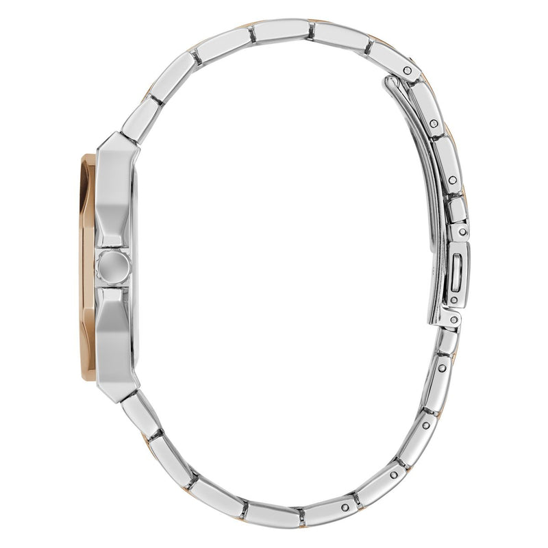 Guess Round 34mm White Dial Analog Women Watch - GW1095L5 Watch Guess