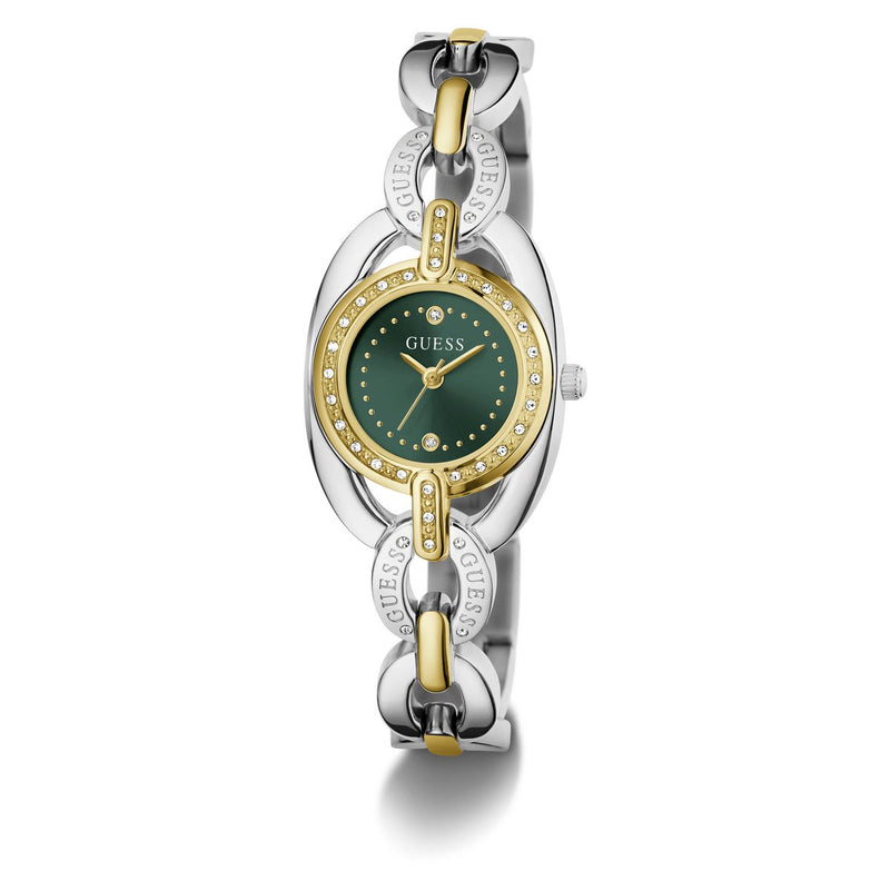 Guess Round 26mm Green Dial Analog Women Watch - GW1082L7 Watch Guess