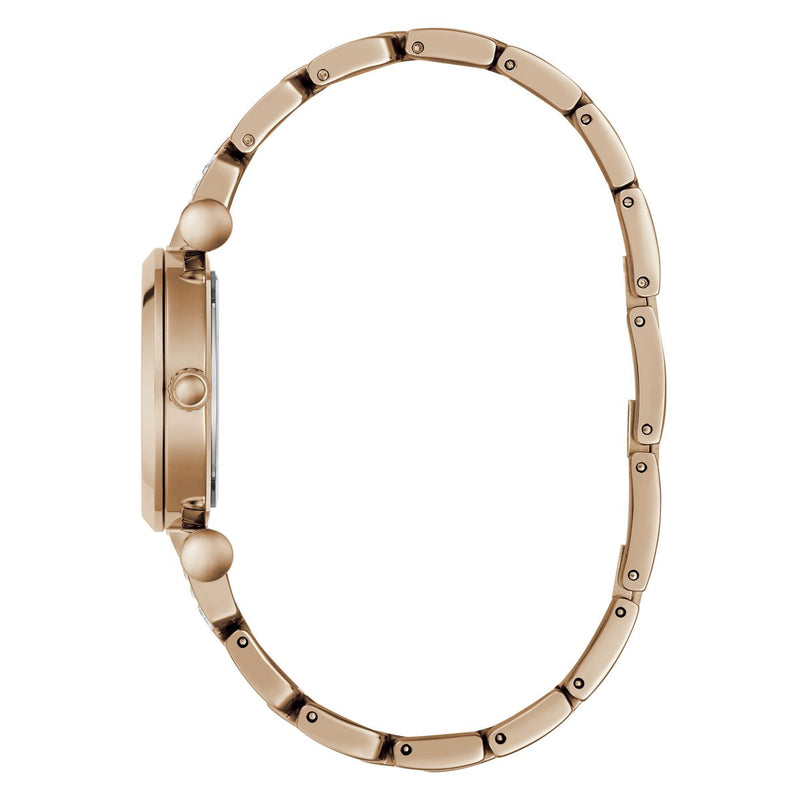 Guess Round 30mm Rose Gold Dial Analog Women Watch - GW0869L7 Watch Guess