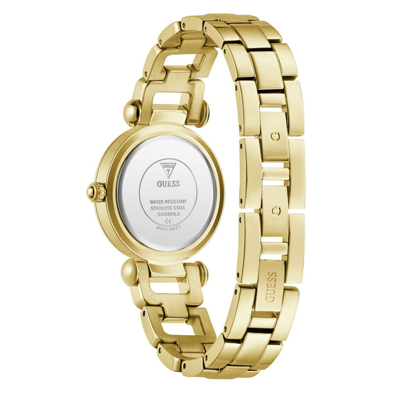 Guess Round 30mm Blue Dial Analog Women Watch - GW0869L6 Watch Guess