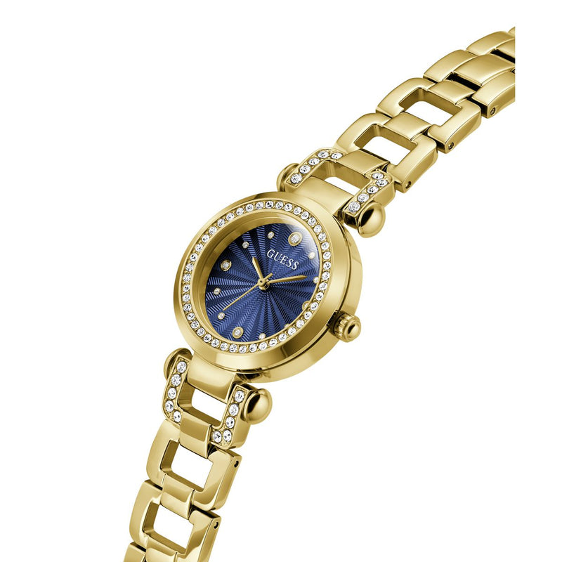Guess Round 30mm Blue Dial Analog Women Watch - GW0869L6 Watch Guess
