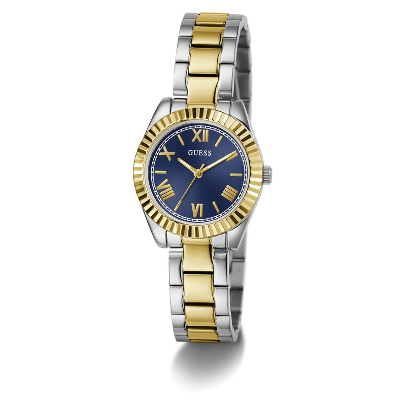 Guess Round 30mm Blue Dial Analog Women Watch - GW0687L5 Watch Guess