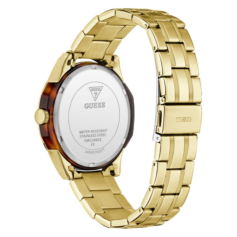 Guess Round 42mm Brown Dial Analog Men Watch - GW1144G2 Watch Guess