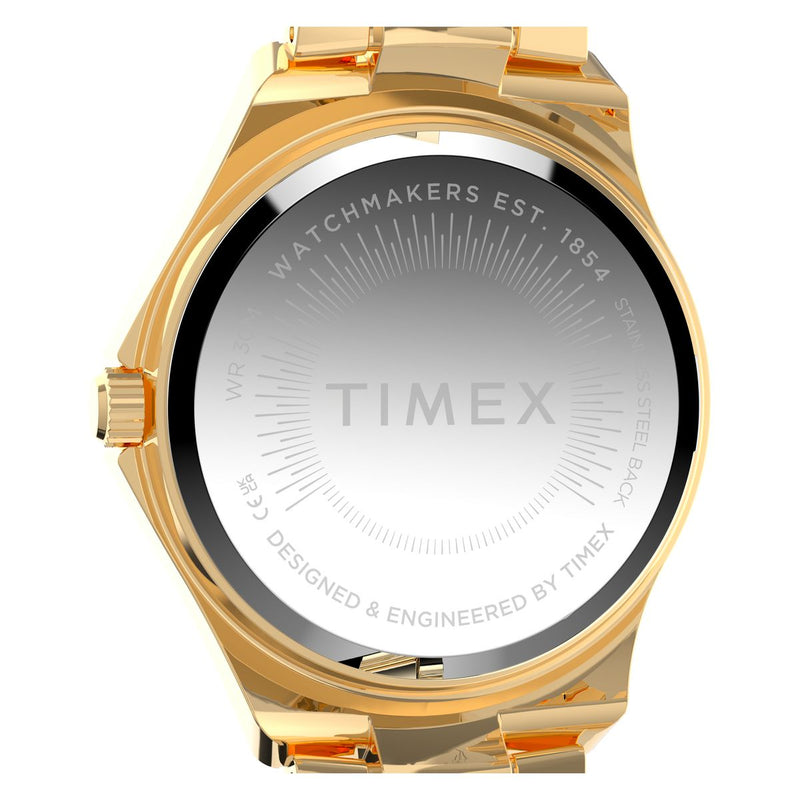 Timex Round 30mm Gold Dial Analog Women Watch - TW6A04600UJ Watch Timex