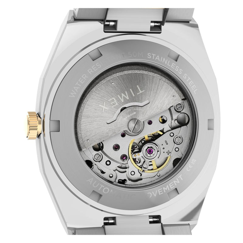 Timex Square 38mm Silver Dial Analog Men Watch - TW6A00600UJ Watch Timex