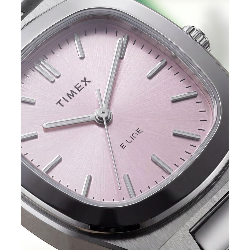 Timex Square 30mm Pink Dial Analog Women Watch - TW6A01000UJ Watch Timex