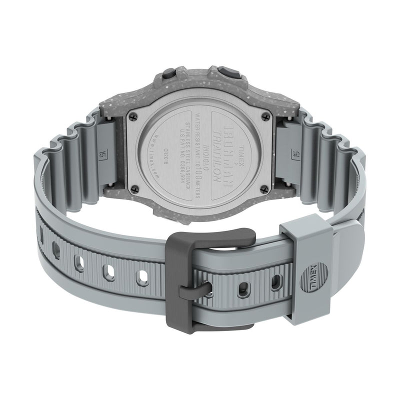 Timex Ironman Round 42mm Grey Dial Digital Men Watch - TW5M54500UJ Watch Timex