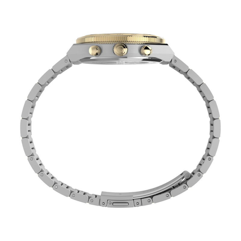 Timex Q Round 36mm Gold Dial Analog Unisex Watch - TW2Y92300UJ Watch Timex