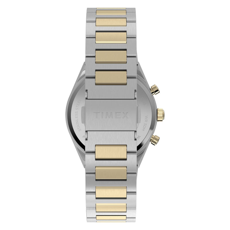 Timex Q Round 36mm Gold Dial Analog Unisex Watch - TW2Y92300UJ Watch Timex