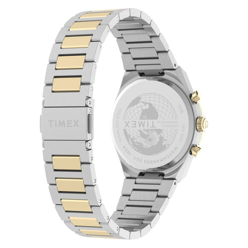 Timex Q Round 36mm Gold Dial Analog Unisex Watch - TW2Y92300UJ Watch Timex