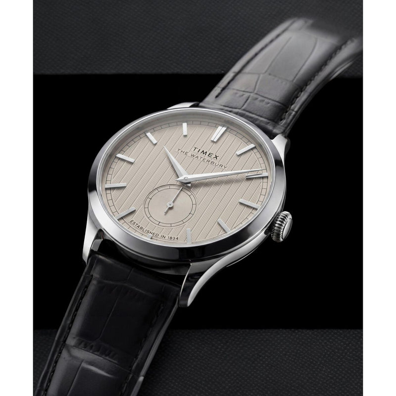 Timex Waterbury Round 39mm White Dial Analog Men Watch - TW2Y92000UJ Watch Timex