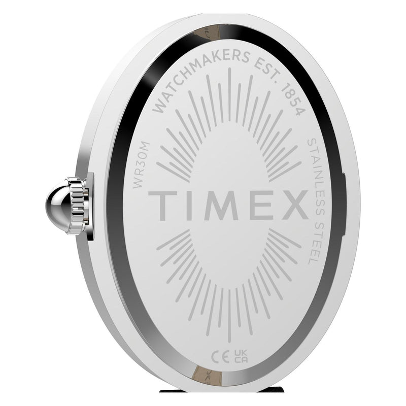 Timex Cavatina Oval 22mm White Dial Analog Women Watch - TW2Y86400UJ Watch Timex