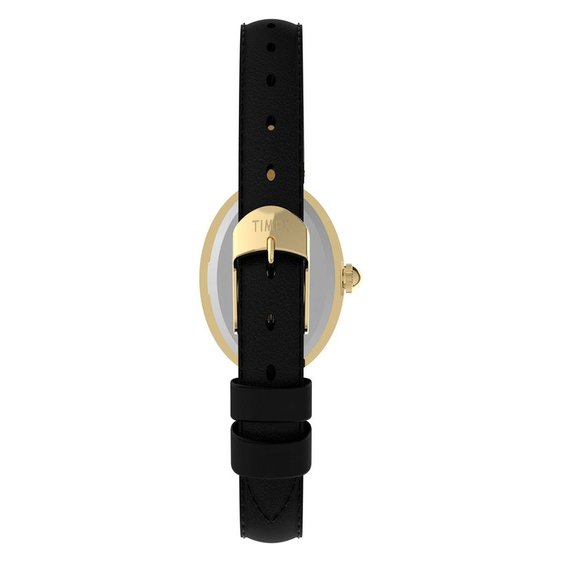Timex Cavatina Oval 22mm Black Dial Analog Women Watch - TW2Y86300UJ Watch Timex
