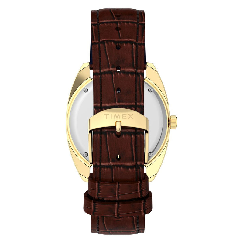 Timex Q Round 37mm Brown Dial Analog Men Watch - TW2Y87200UJ Watch Timex