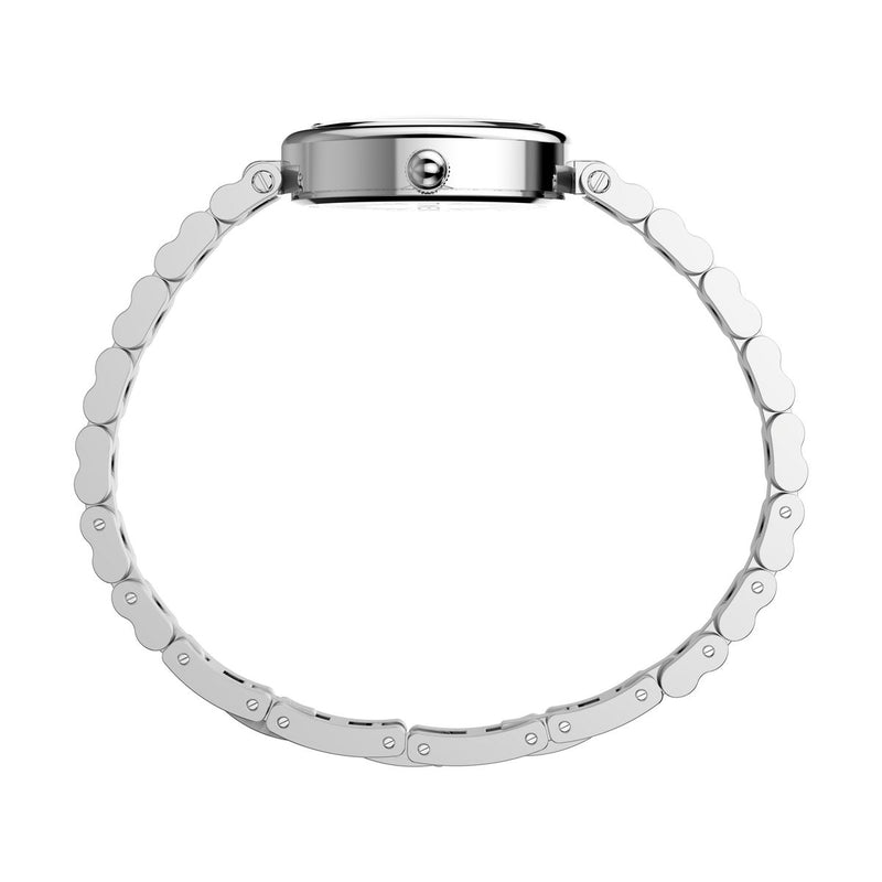 Timex Cavatina Oval 22mm White Dial Analog Women Watch - TW2Y86000UJ Watch Timex