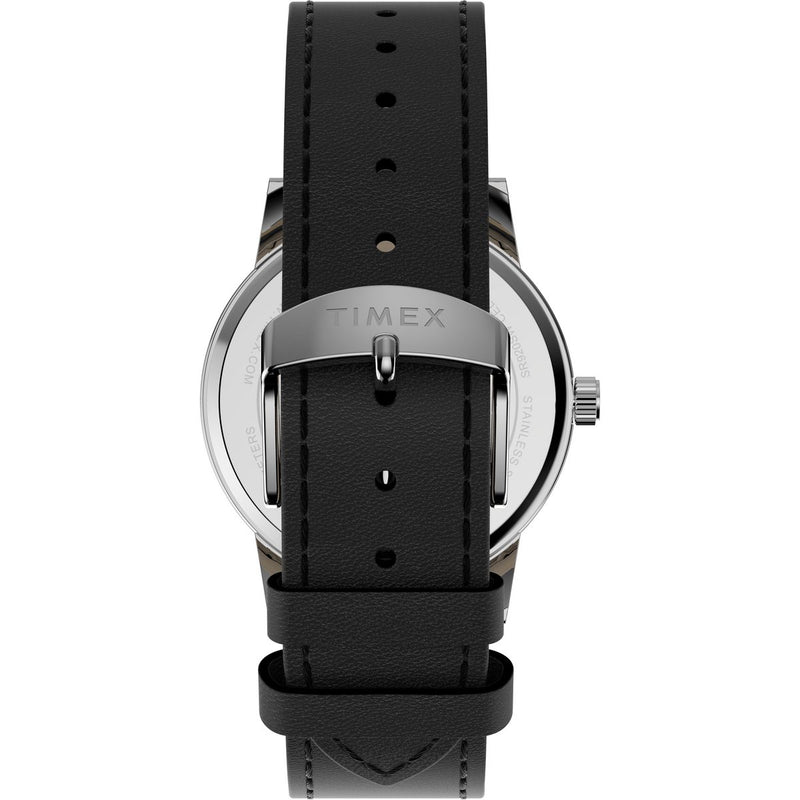Timex Round 38mm Black Dial Analog Men Watch - TW2Y67400UJ Watch Timex