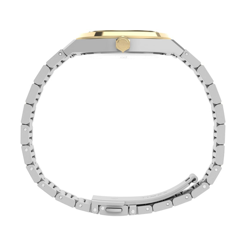 Timex Q Round 34mm Silver Dial Analog Women Watch - TW2Y81900UJ Watch Timex