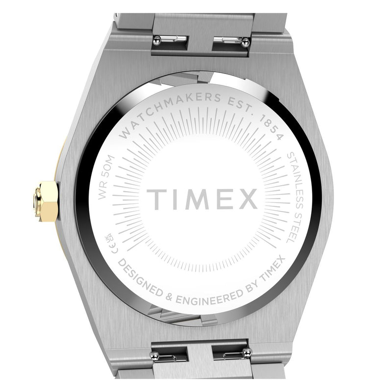 Timex Q Round 34mm Silver Dial Analog Women Watch - TW2Y81900UJ Watch Timex