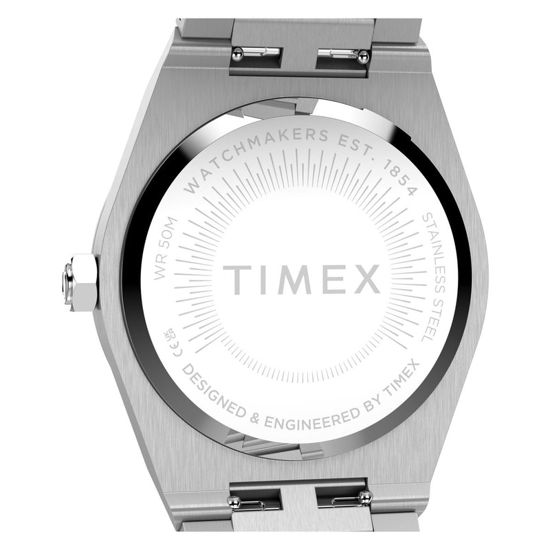 Timex Q Round 34mm Silver Dial Analog Women Watch - TW2Y81800UJ Watch Timex
