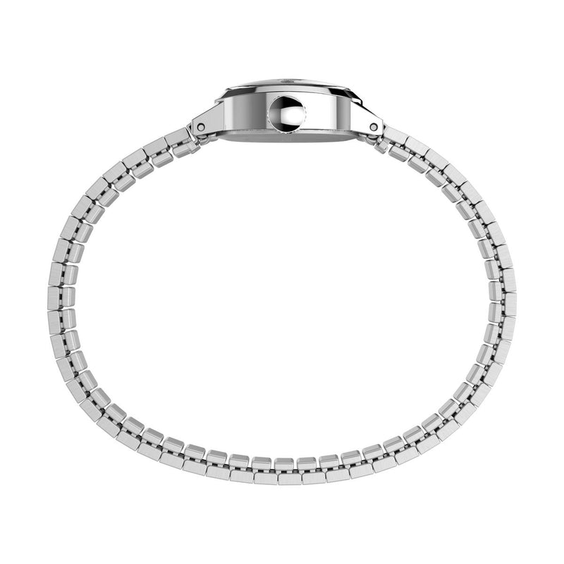 Timex Cavatina Square 17mm White Dial Analog Women Watch - TW2Y47300UJ Watch Timex