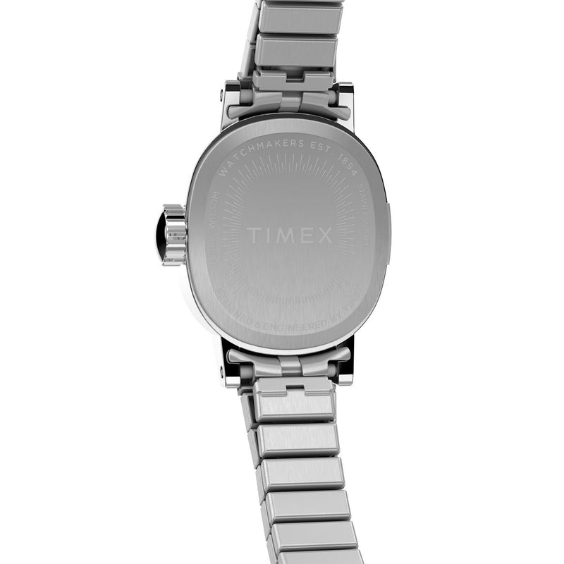 Timex Cavatina Square 17mm White Dial Analog Women Watch - TW2Y47300UJ Watch Timex