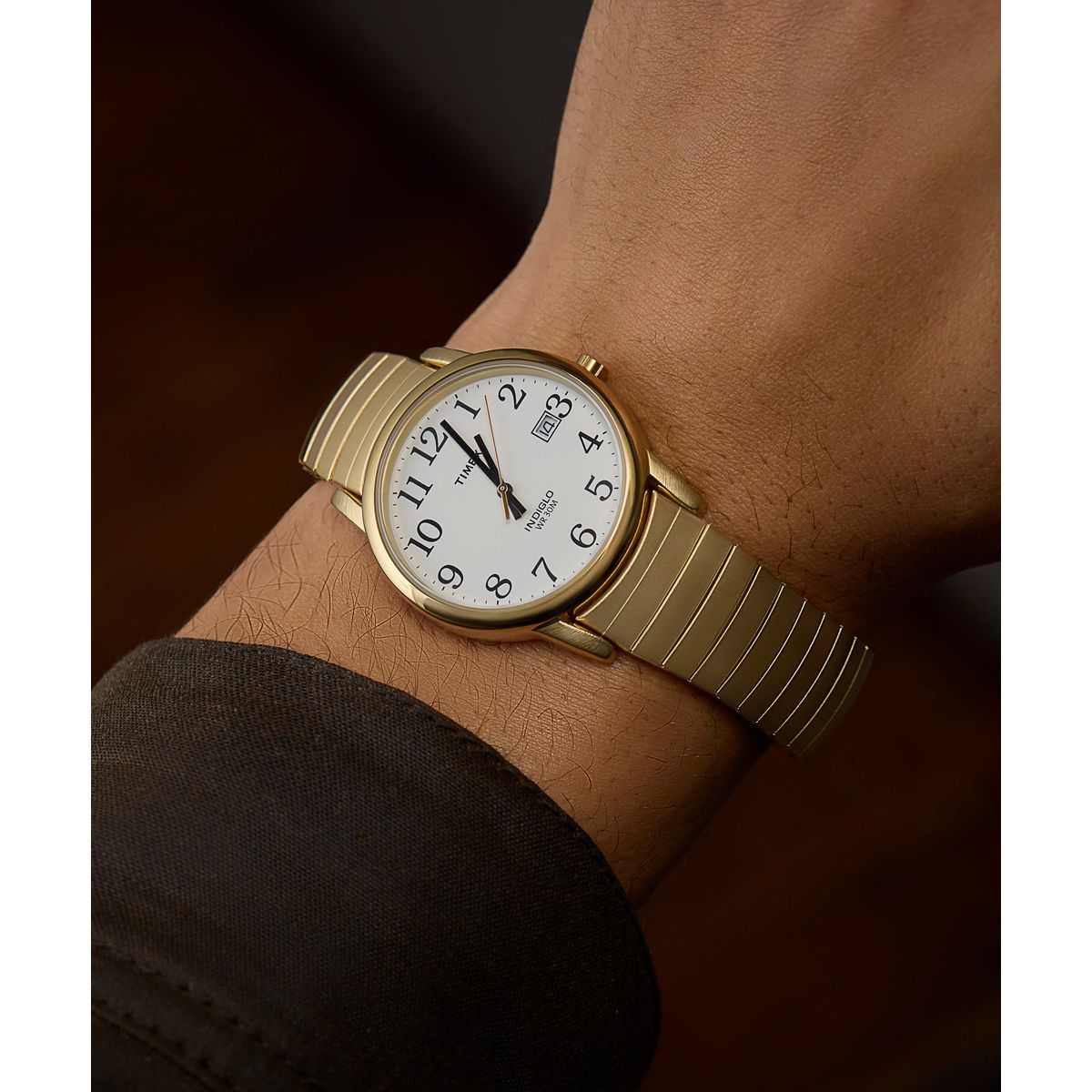 Timex Easy Reader Round 35mm White Dial Analog Men Watch - T2H301UJ Watch Timex