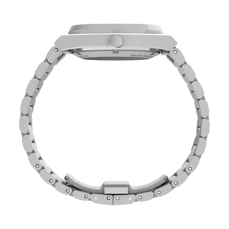Timex Square 38mm Silver Dial Analog Men Watch - TW6A00500UJ Watch Timex