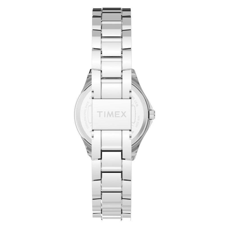 Timex Round 30mm Silver Dial Analog Women Watch - TW6A04500UJ Watch Timex