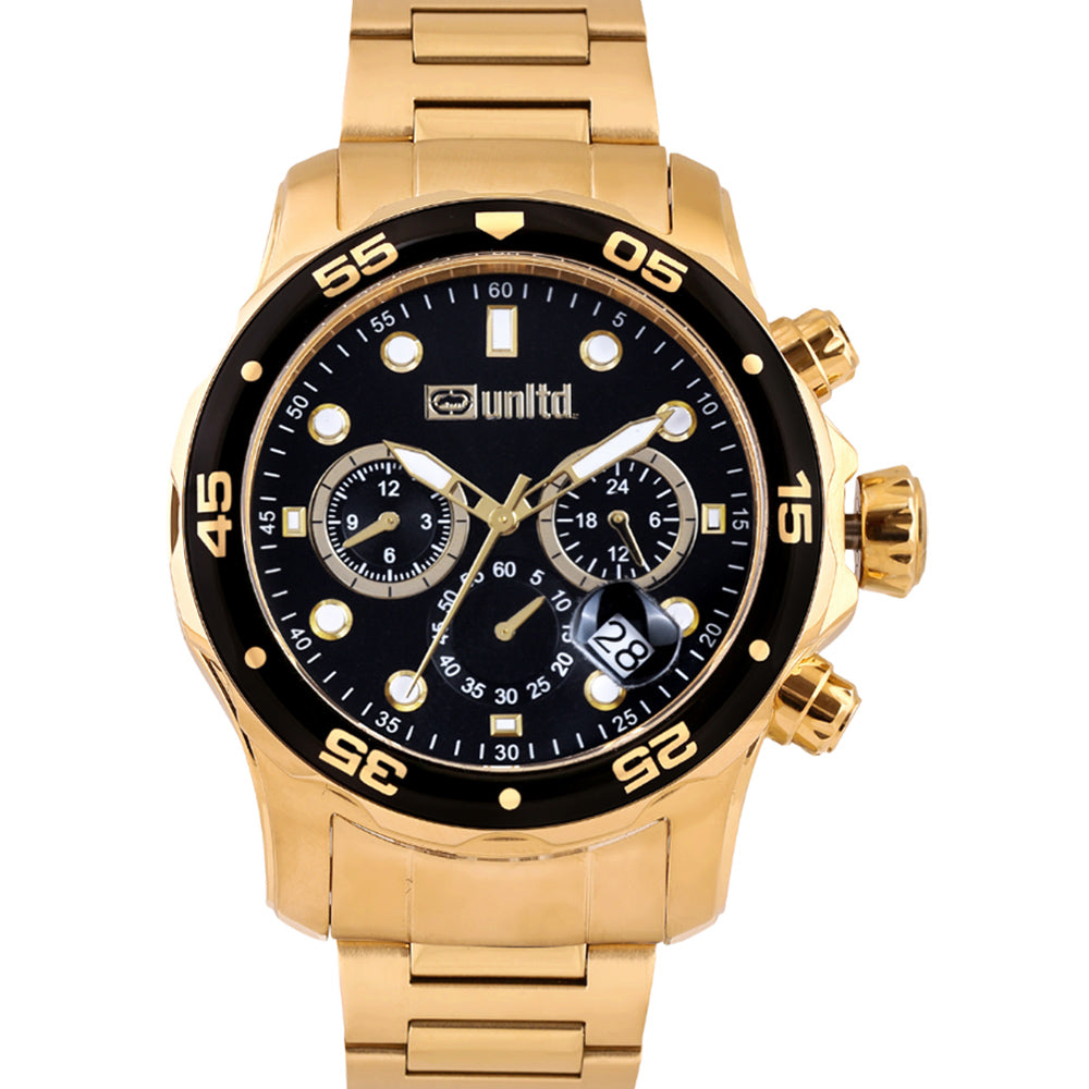 Unltd. By Timex Group Black Round Dial Quartz Analog Women Watch Watch Unltd.
