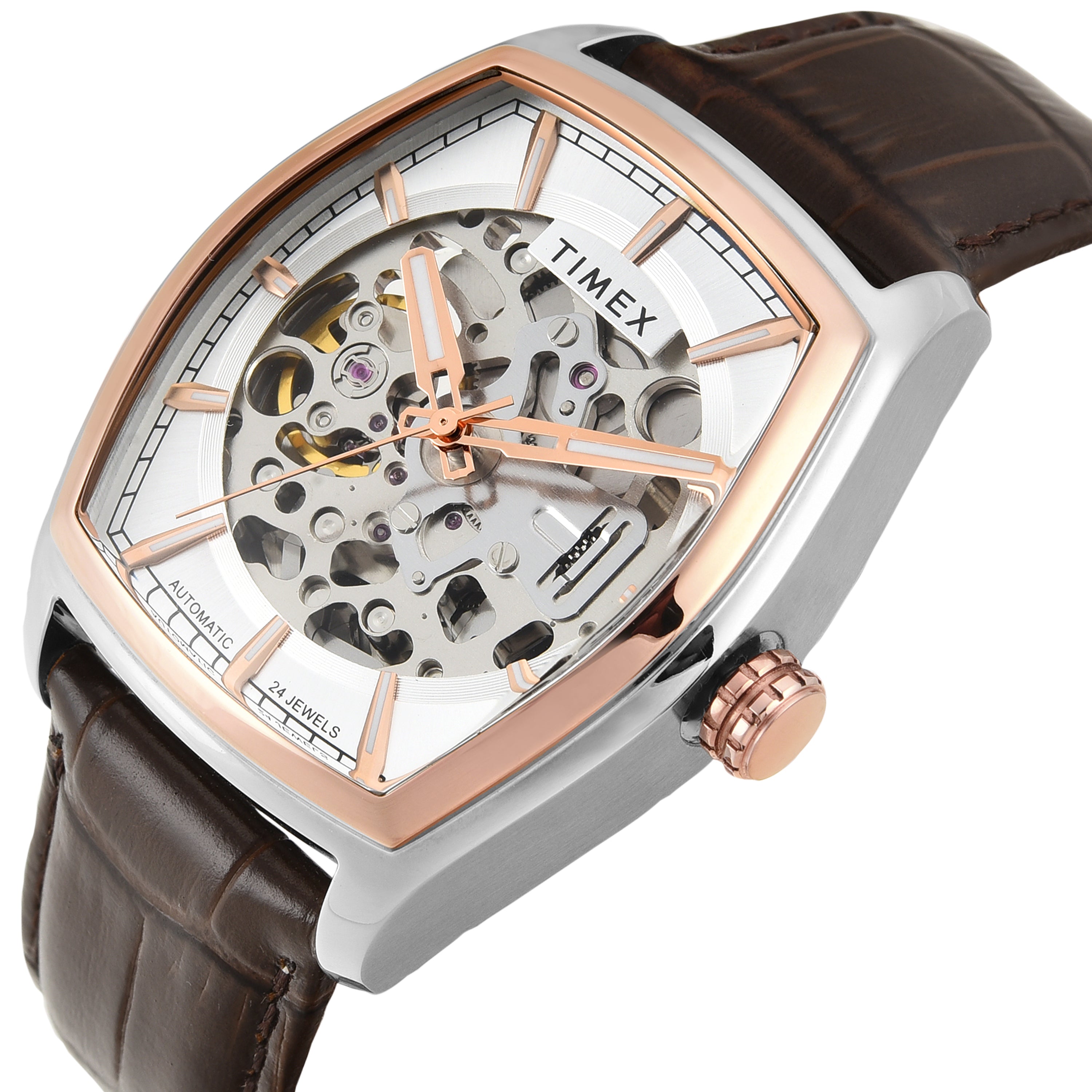 Timex Automatic Timex Square Dial Watches Timex Tw000L517 Watch