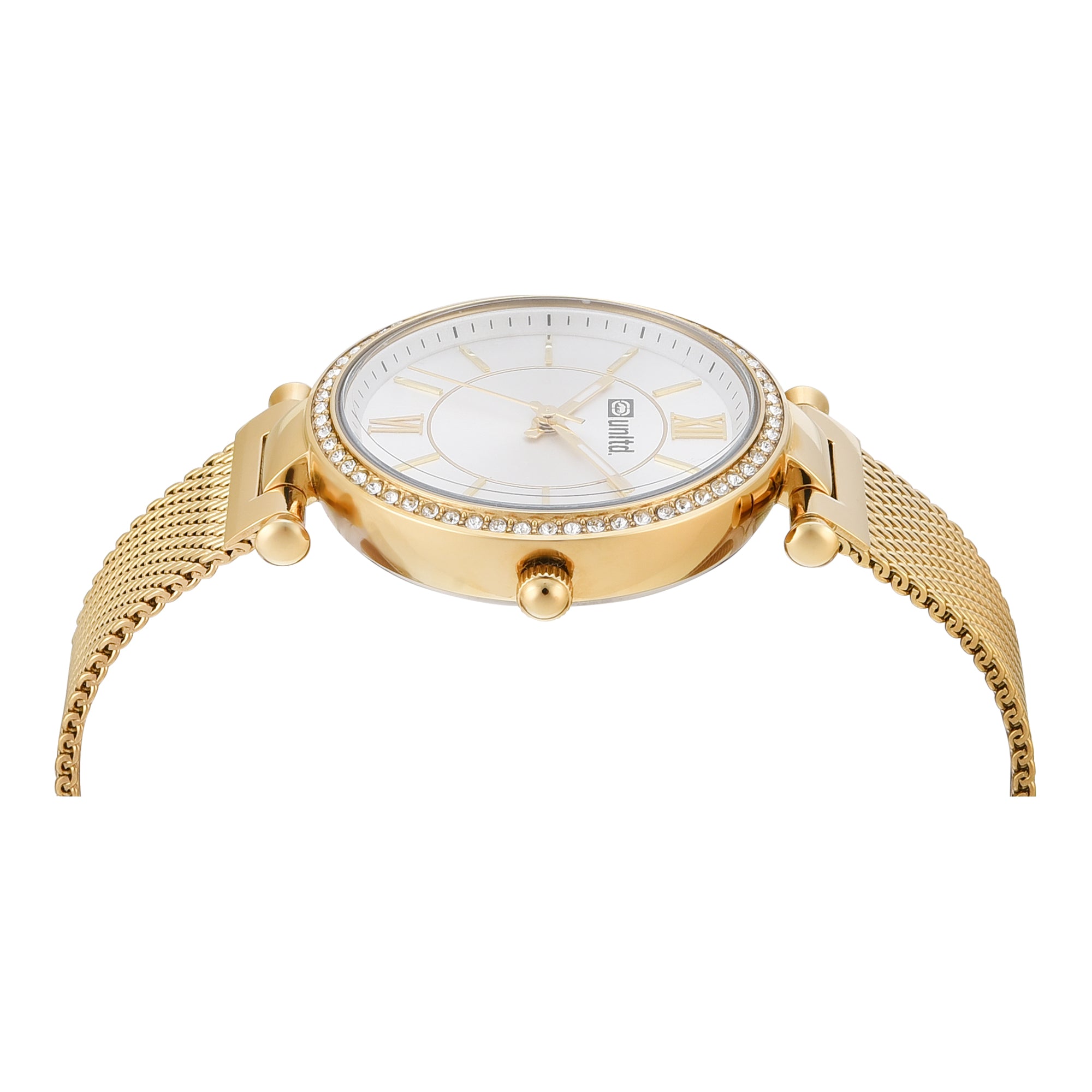 Unltd. By Timex Group Silver Round Dial Quartz Analog Women Watch