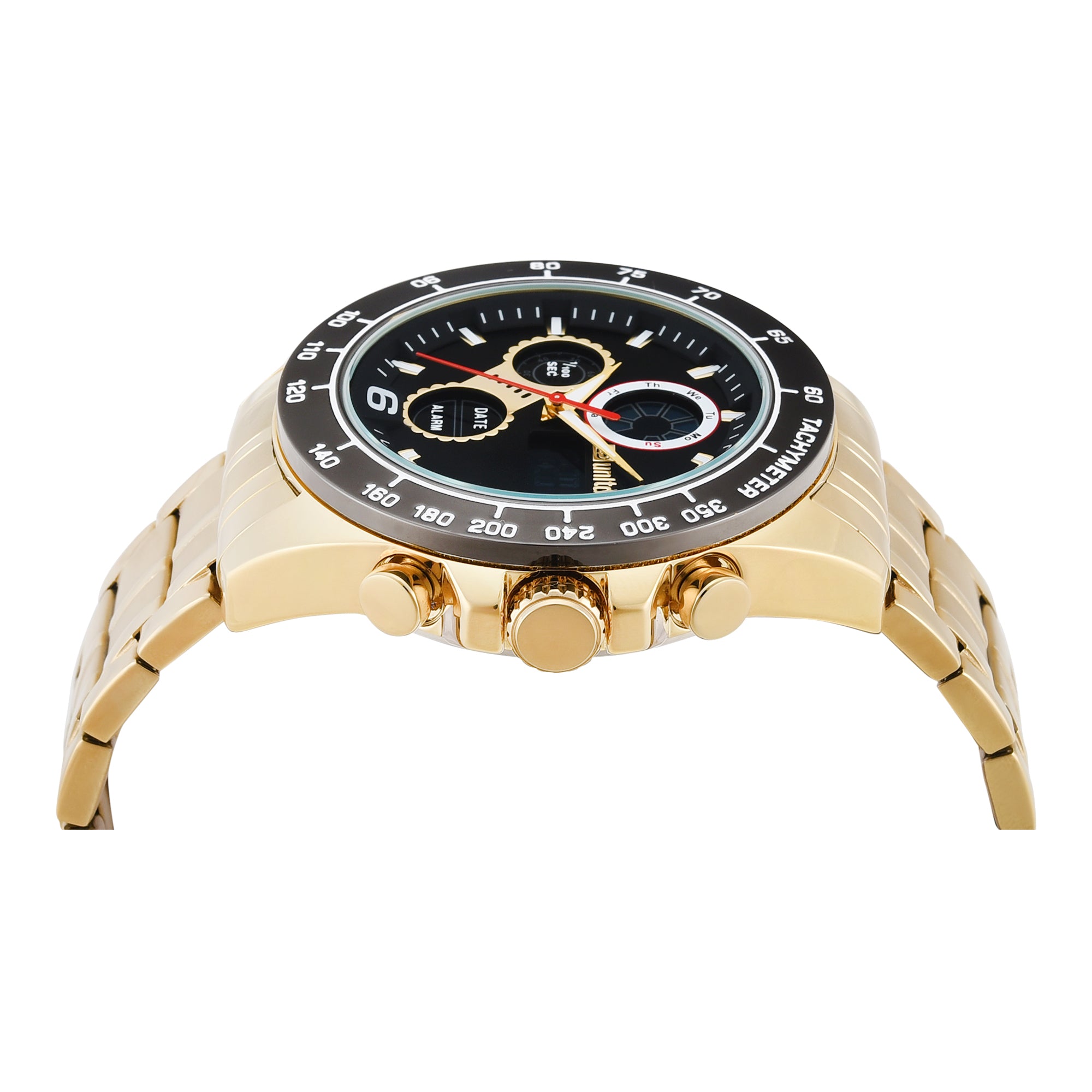 Unltd. By Timex Group Black Round Dial Quartz Ana-Digi Men Watch