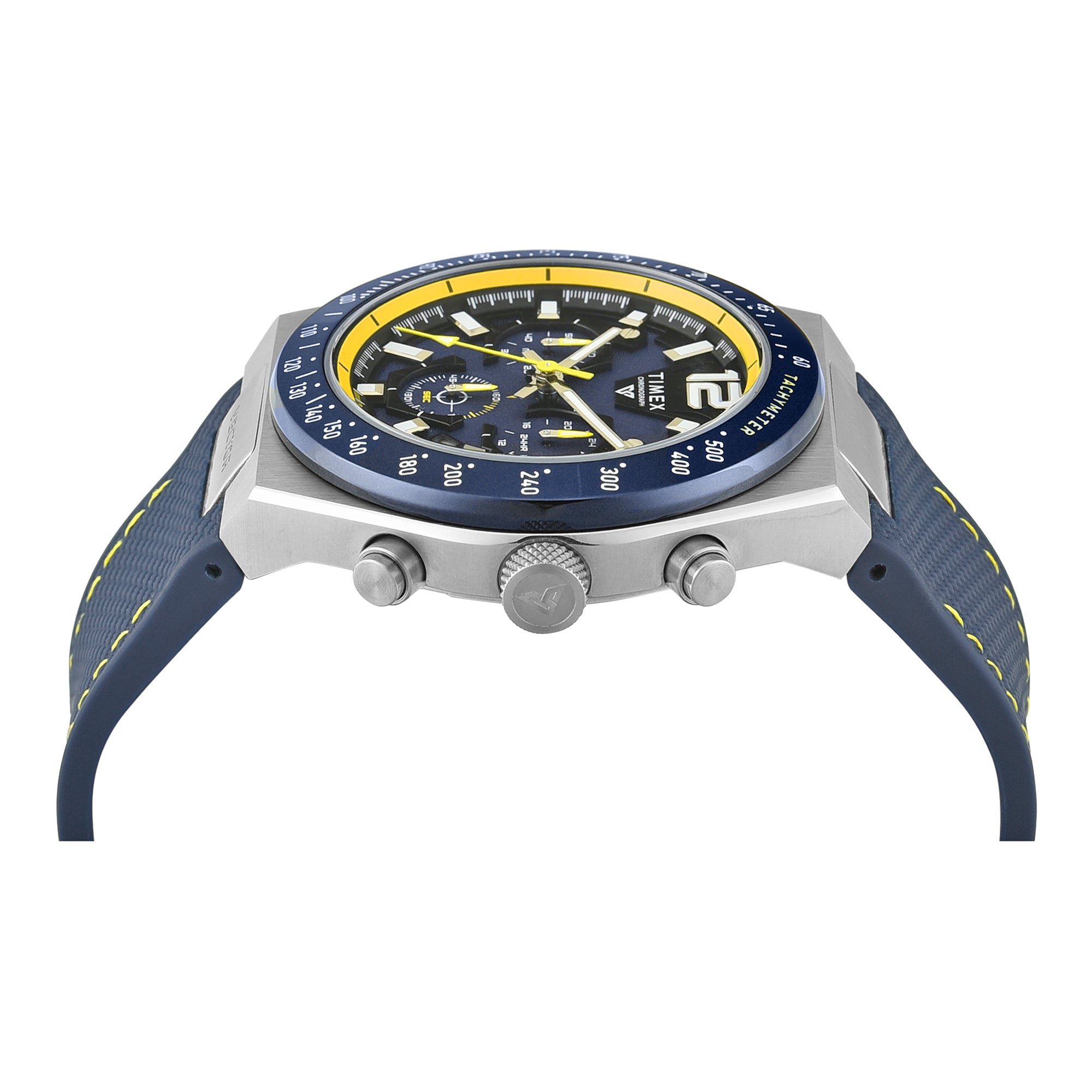 Timex Vector Blue Round Quartz Men Watch