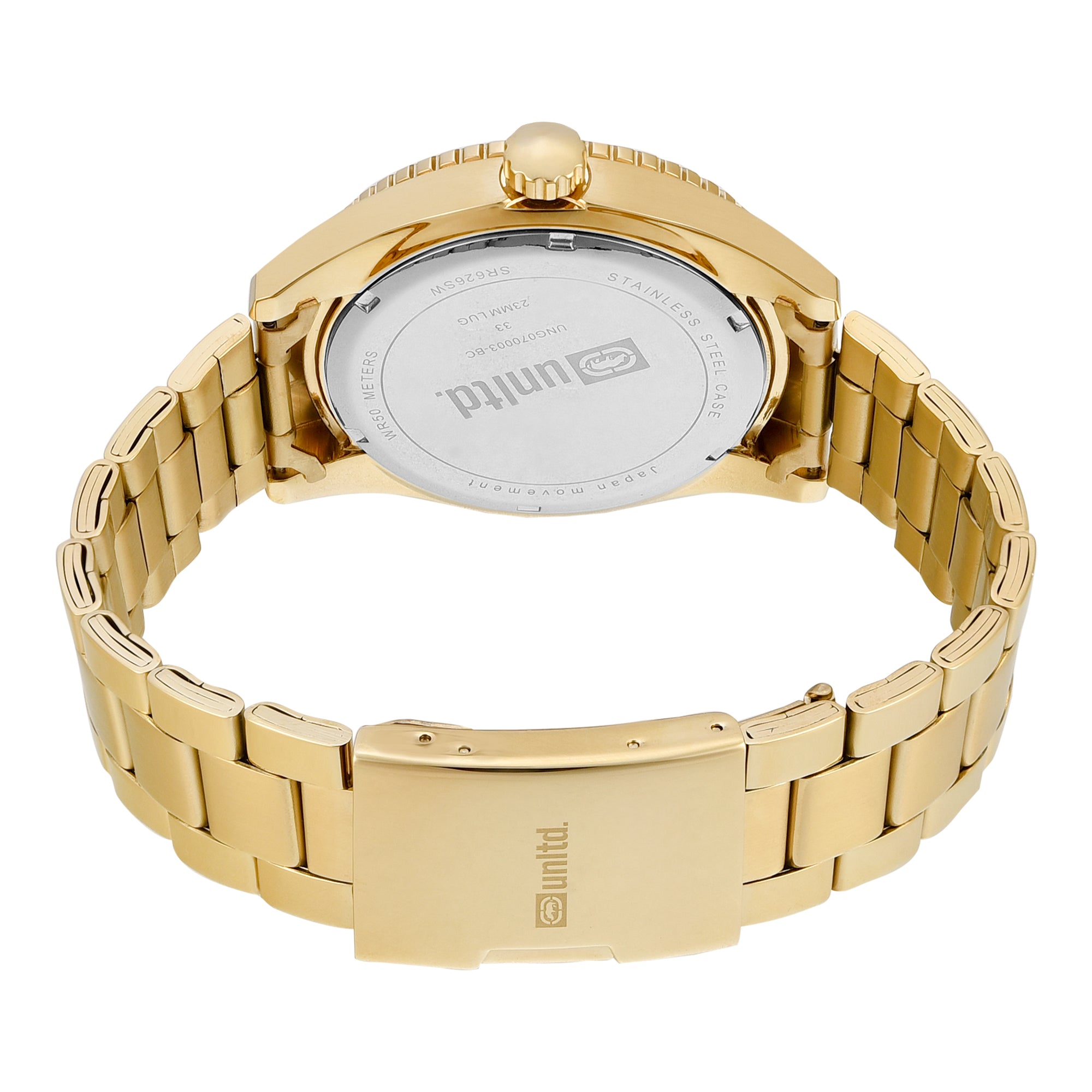 Unltd. By Timex Group White Round Dial Quartz Analog Men Watch