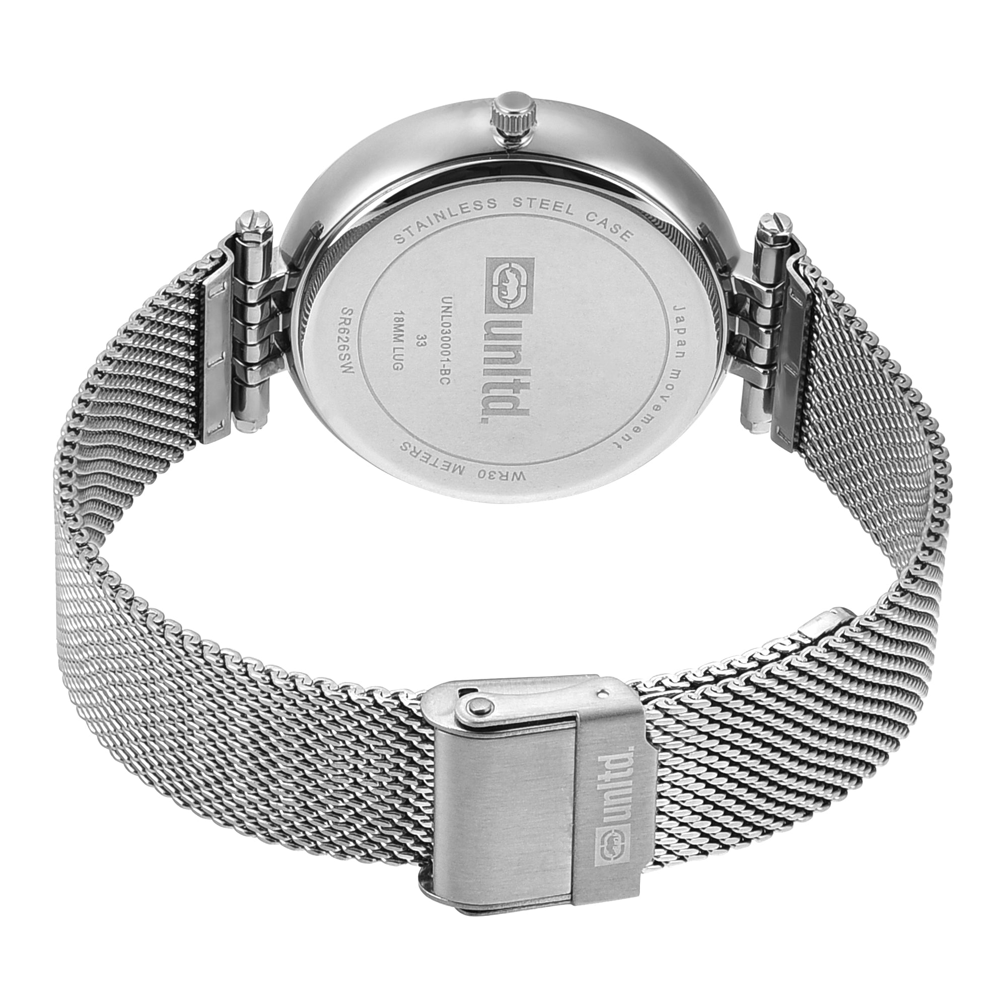 Unltd. By Timex Group Silver Round Dial Quartz Analog Women Watch