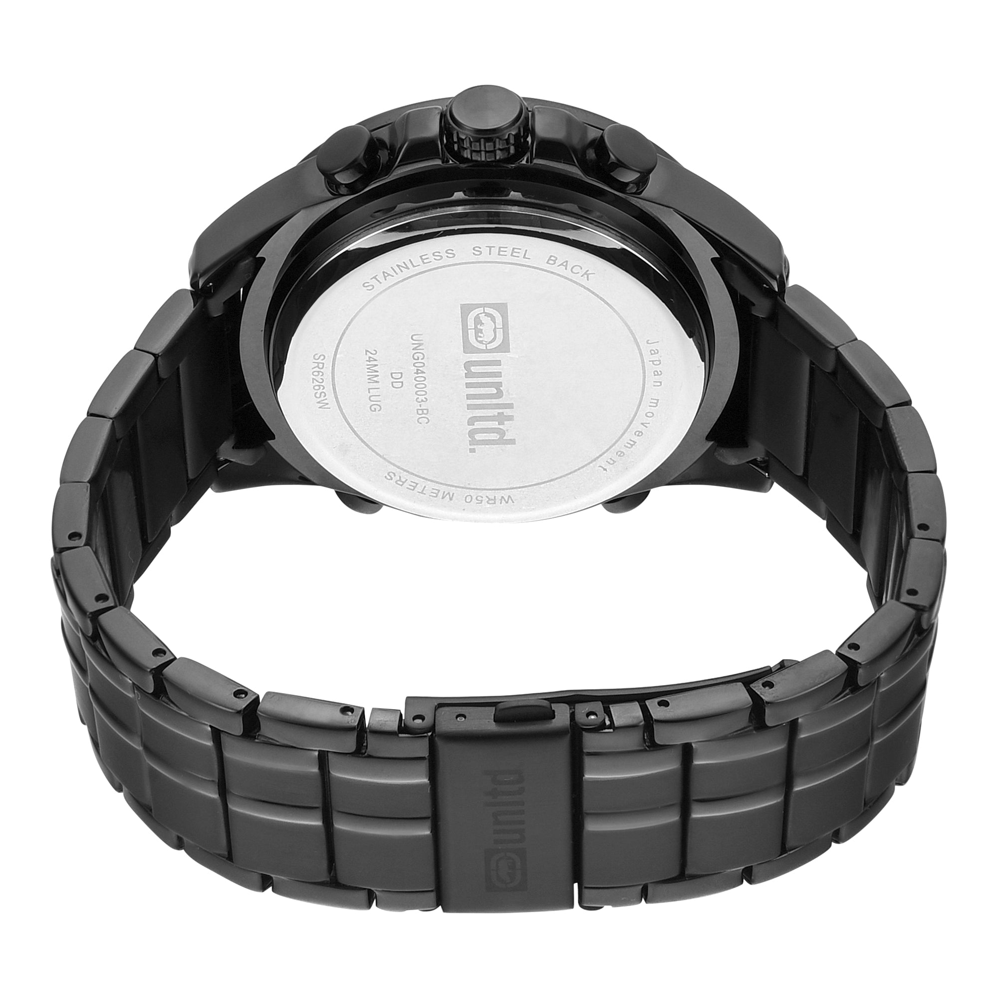 Unltd. By Timex Group Black Round Dial Quartz Ana-Digi Men Watch