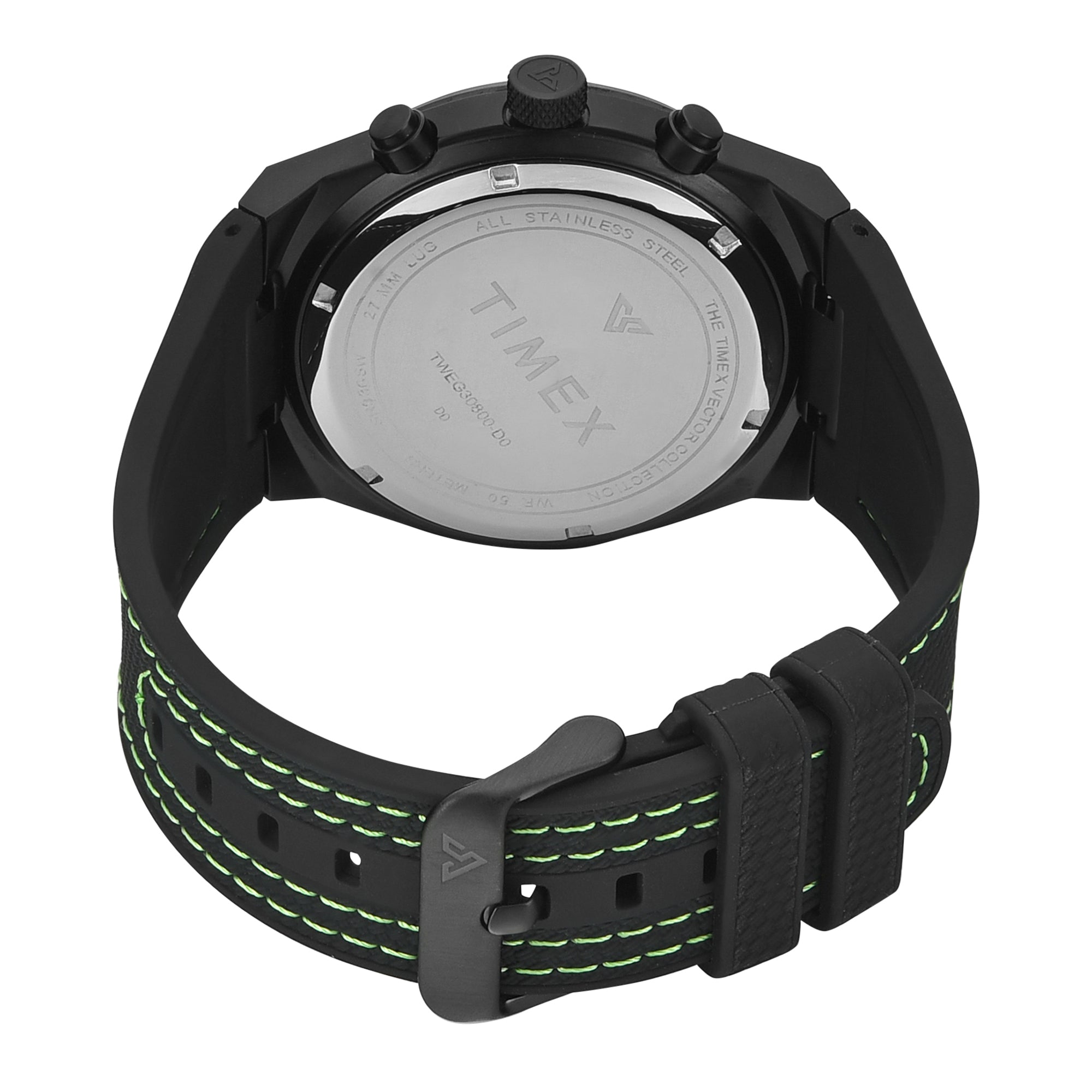 Timex Vector Round 21mm Black Dial Analog Men Watch - TWEG30800