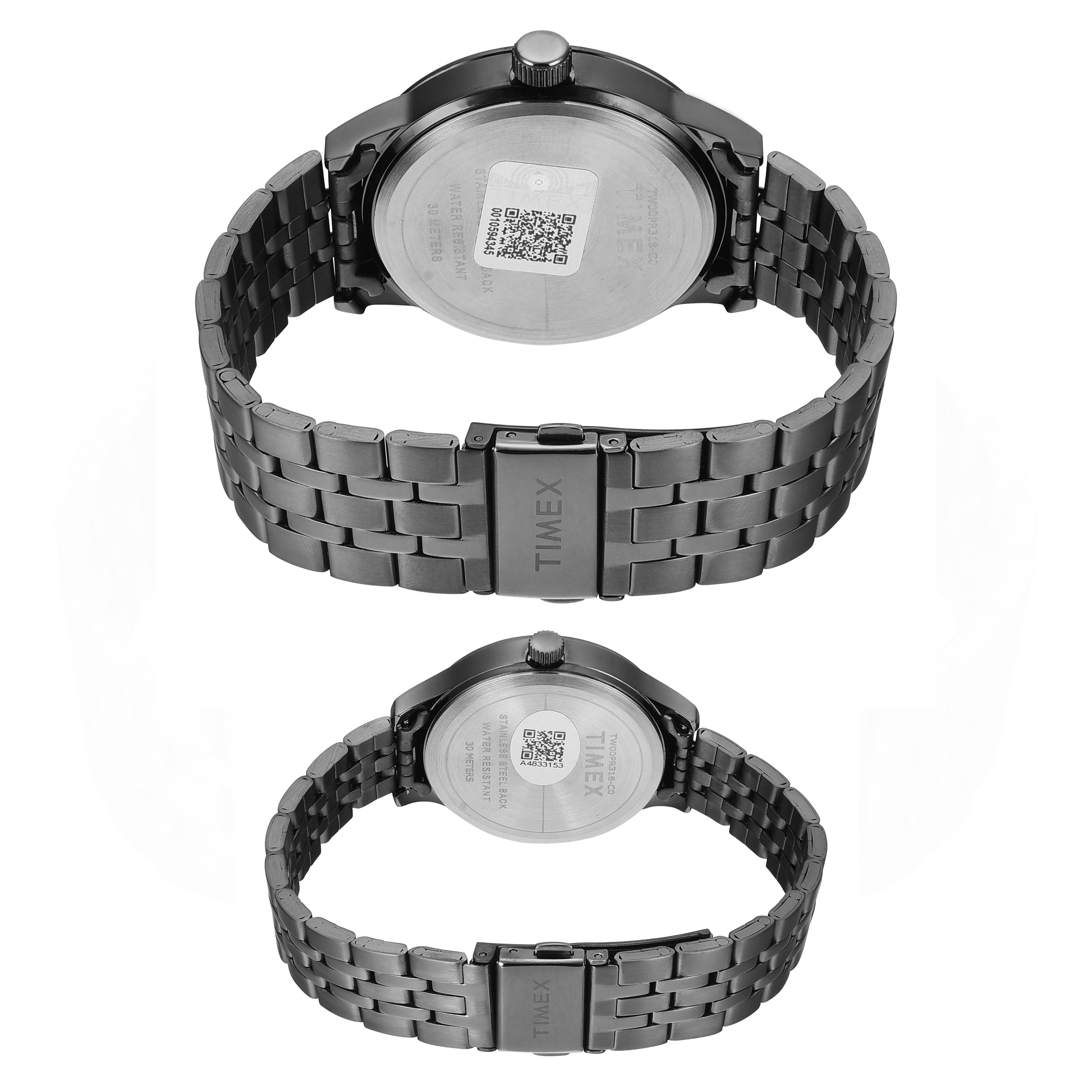 Timex Green Round Dial Quartz Analog Pairs Watch