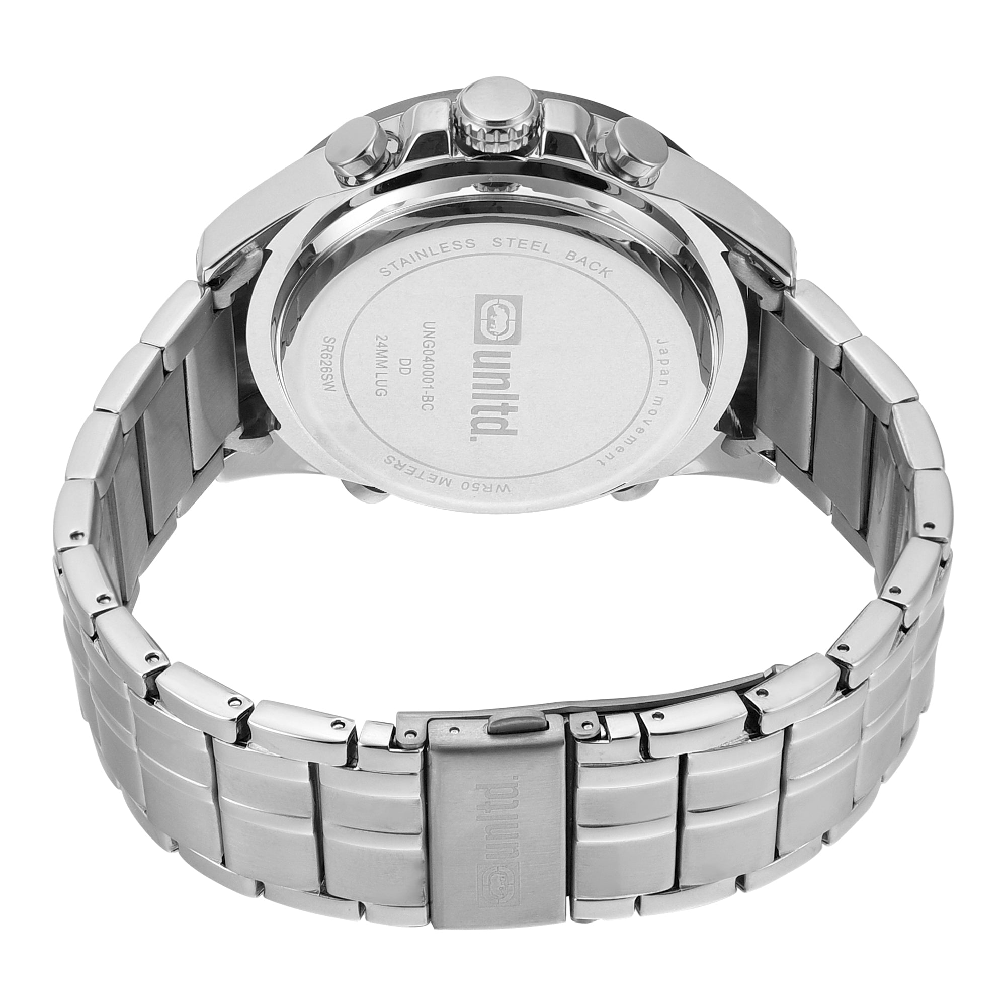 Unltd. By Timex Group Blue Round Dial Quartz Ana-Digi Men Watch