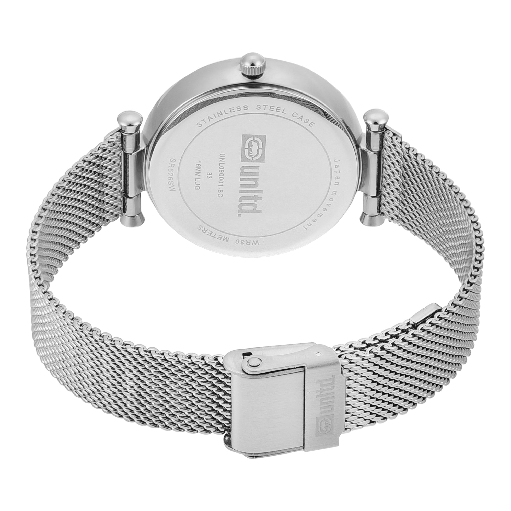 Unltd. By Timex Group Silver Round Dial Quartz Analog Women Watch