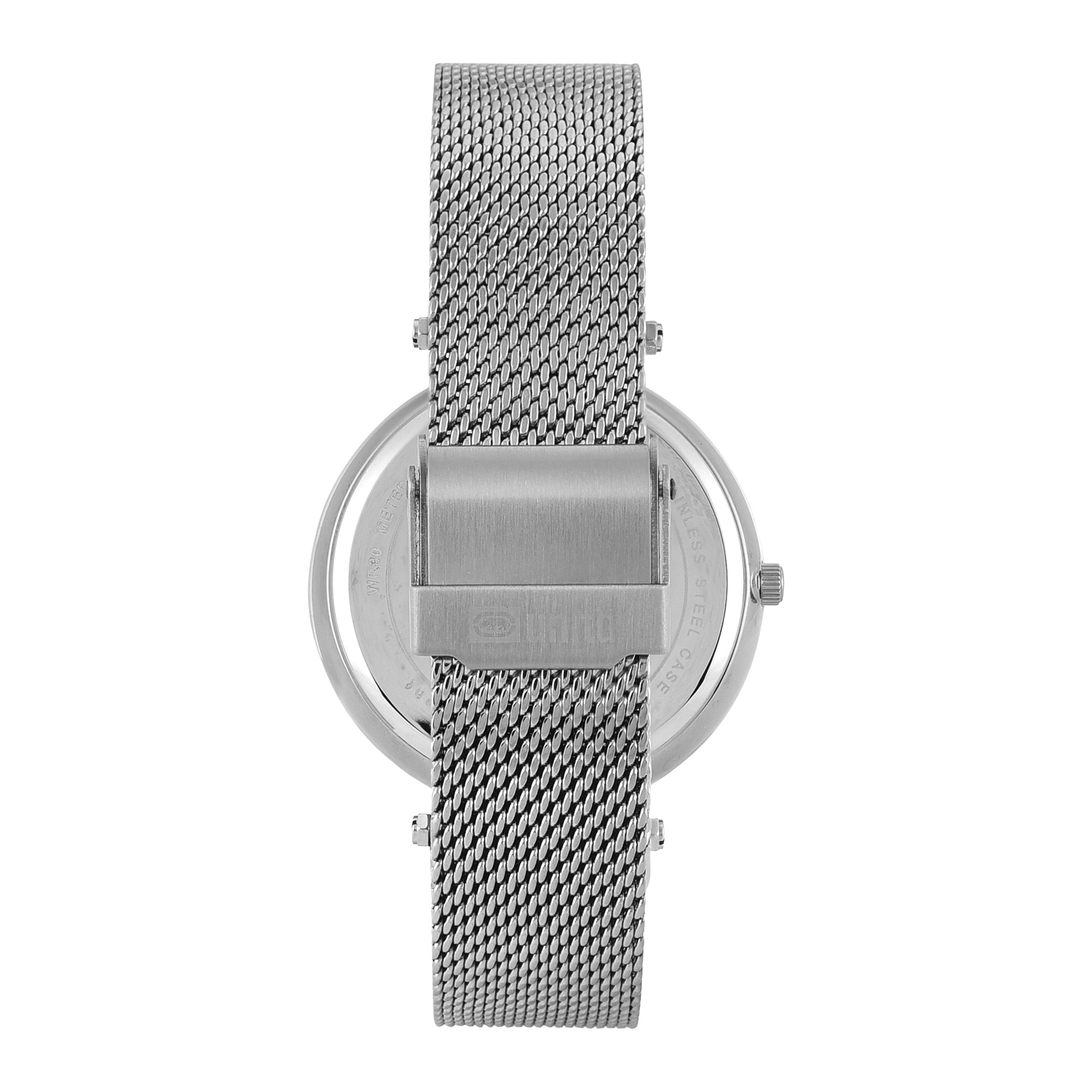 Unltd. By Timex Group Silver Round Dial Quartz Analog Women Watch