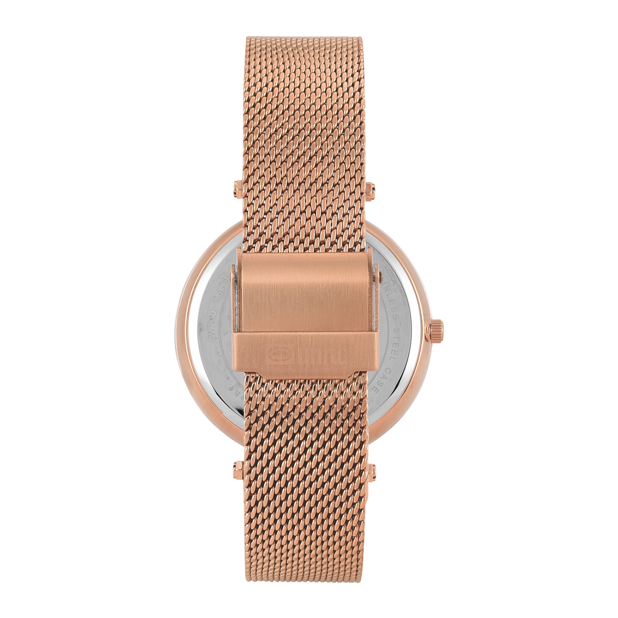 Unltd. By Timex Group Blue Round Dial Quartz Analog Women Watch Watch Unltd.