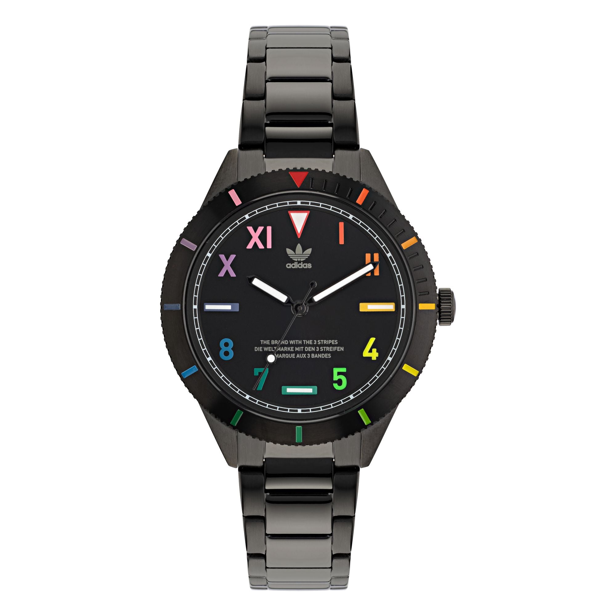 Adidas Originals Black Round Dial Quartz Analog Unisex Watch Watch Adidas Originals