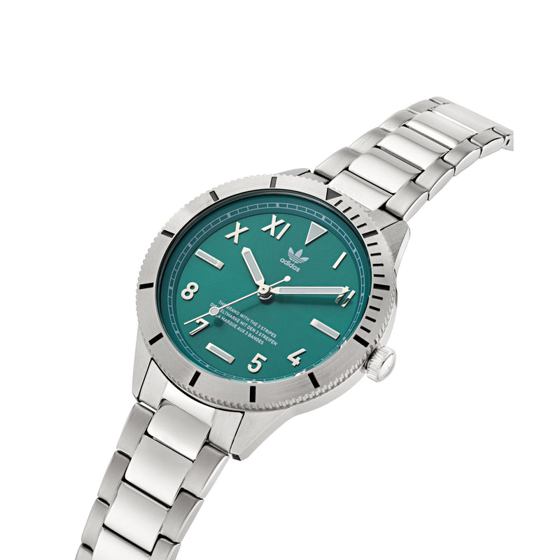 Adidas Originals Green Round Dial Quartz Analog Unisex Watch Watch Adidas Originals