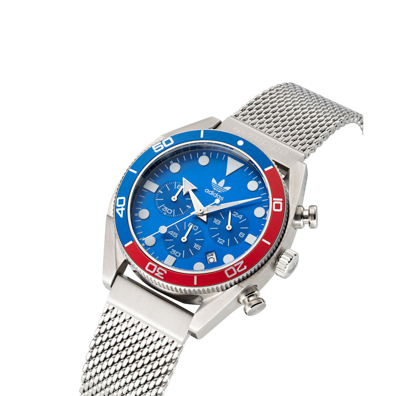 Adidas Originals Blue Round Dial Quartz Analog Unisex Watch Watch Adidas Originals