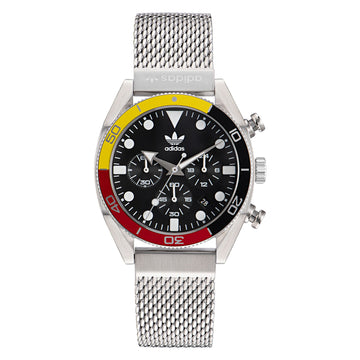 Adidas Originals Black Round Dial Quartz Analog Unisex Watch Watch Adidas Originals